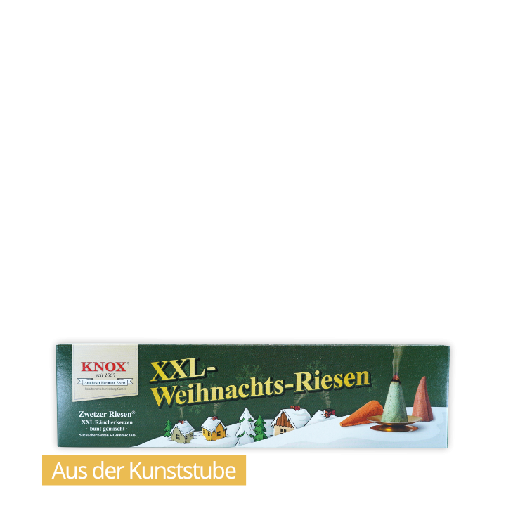 Knox XXL Räucherkerzen, Weihnachtsriesen