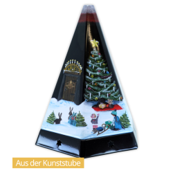 2150CR Crottendorfer Räucherpyramide von Blank Kunsthandwerk, Gruenhainichen