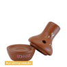 Knox Terracotta Feuertopf mit Motiv