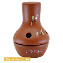Knox Terracotta Fire Pot with Motif