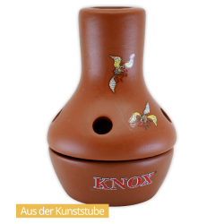 284240 Knox Terracotta Feuertopf mit Motiv von Blank Kunsthandwerk, Gruenhainichen