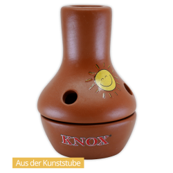 Knox Terracotta Feuertopf mit Motiv