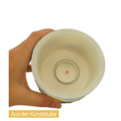 K&K Lampionkerze, Schmalspurbahn, von oben