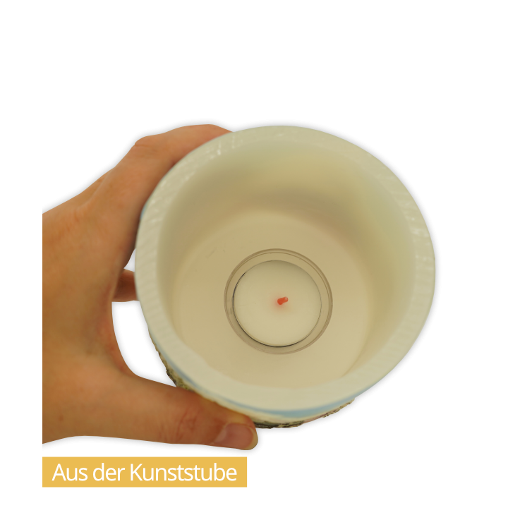 K&K Lantern Candle, Narrow-Gauge Railway, from above