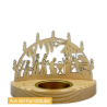 Schmidt Tealight Holder, Nativity Light Arch