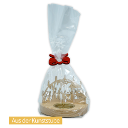 Schmidt Teelichthalter, Schwibbogen Geburt