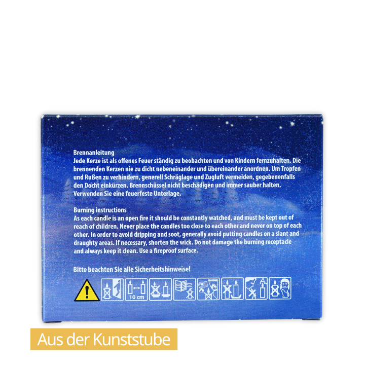 EWA Puppenkerzen, weiß
