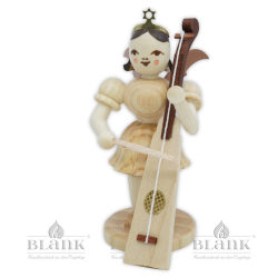 EK 095 Angel with Pleated Skirt and Trumpet Marine