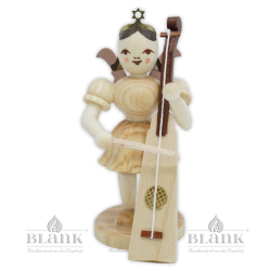 EK 095 Angel with Pleated Skirt and Trumpet Marine