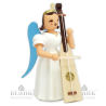 ELF 095 Angel with Long Pleated Robe and Trumpet Marine, coloured
