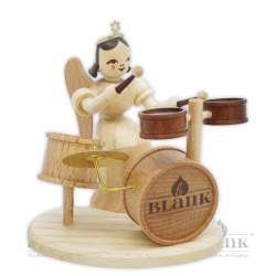 EL 082 Angel with Long Robe and Drums