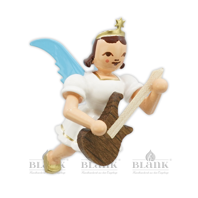 Hanging Angel with Electric Guitar, coloured