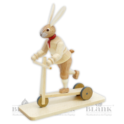 Osterhase mit Roller