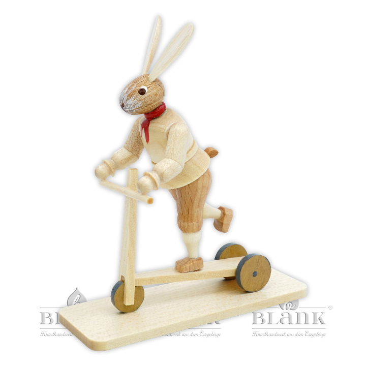 Easter Bunny with Scooter