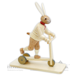 Easter Bunny with Scooter