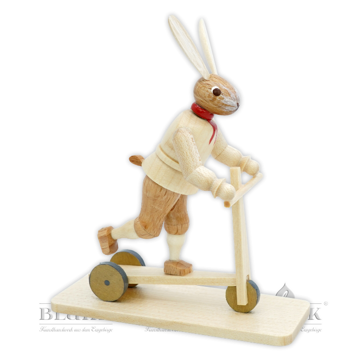Osterhase mit Roller