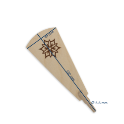 Pyramid wing for art-no. 2610/2620/2650 - 1 piece