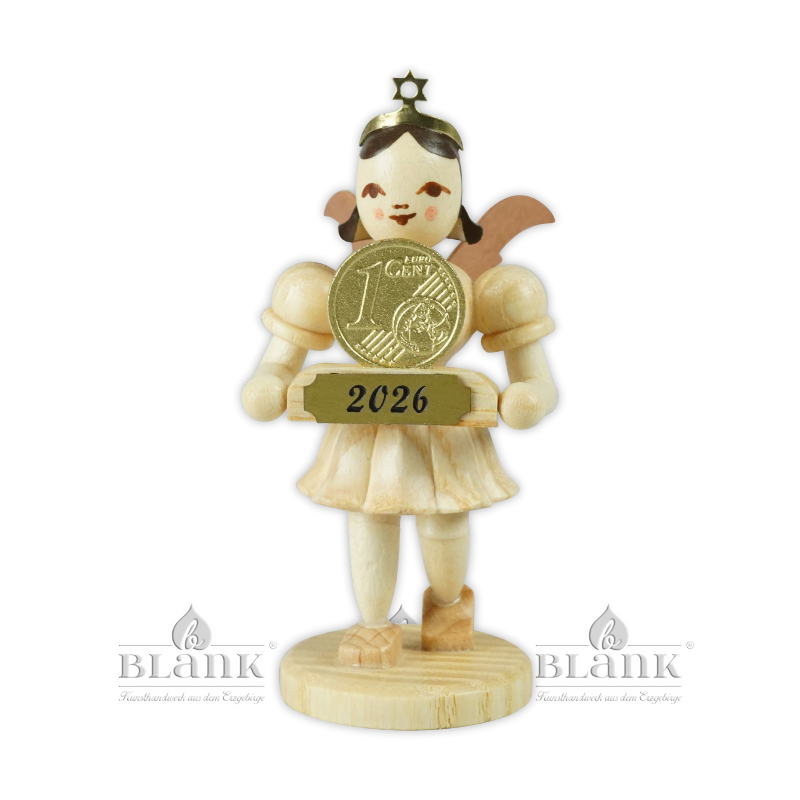 EK 2026 Angel with Pleated Skirt and Lucky Cent