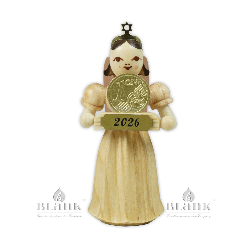 ELN 2026 Angel with Long Pleated Robe and Lucky Cent