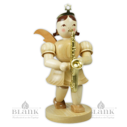 EKM 035 Kurzrockengel mit Saxophon, 22 cm