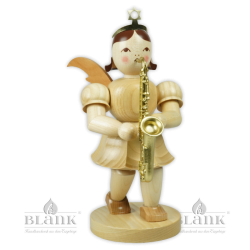 EKM 035 Kurzrockengel mit Saxophon, 22 cm
