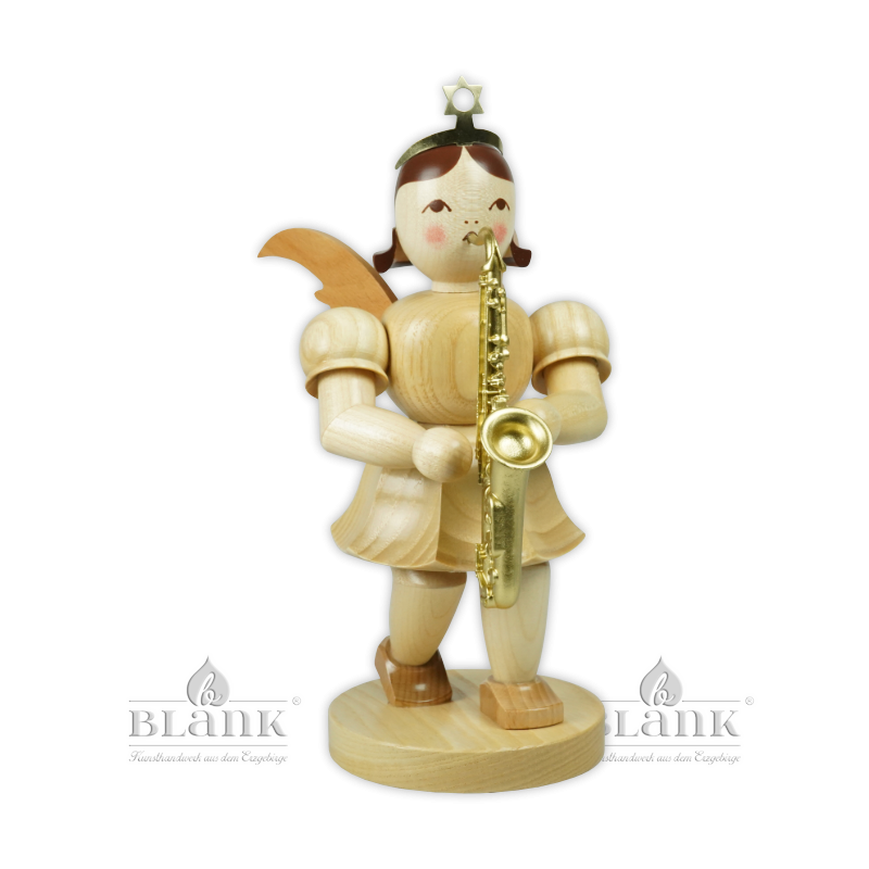 EKM 035 Kurzrockengel mit Saxophon, 22 cm