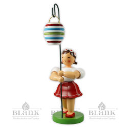 LKFM 001 Lampion-Mädchen, 30 cm, farbig