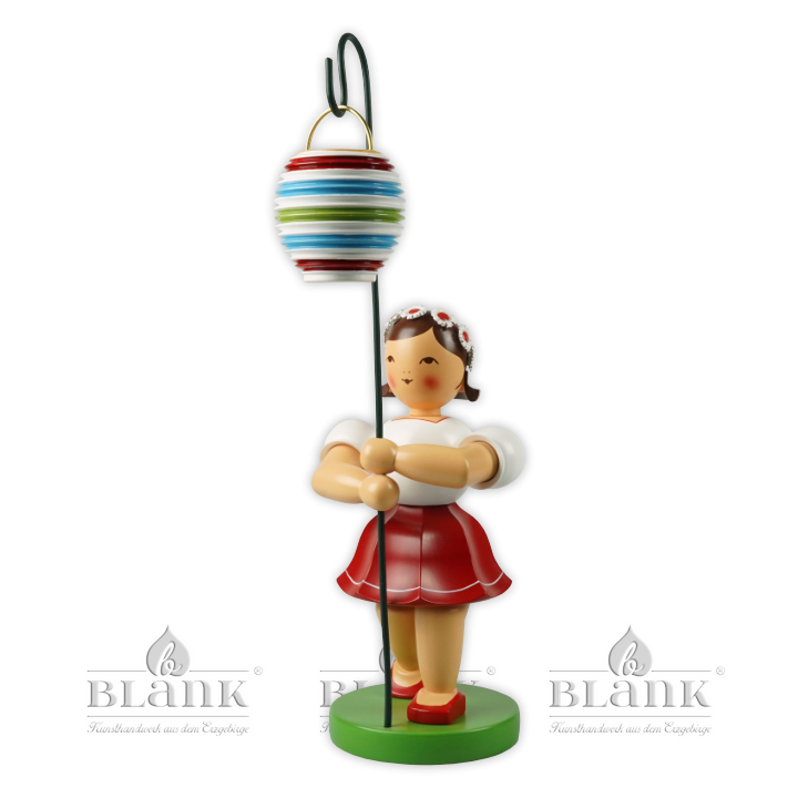 LKFM 001 Lampion-Mädchen, 30 cm, farbig