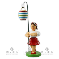 LKFM 001 Lampion-Mädchen, 30 cm, farbig