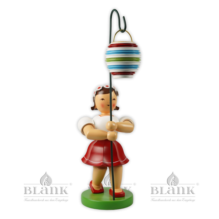 LKFM 001 Lampion-Mädchen, 30 cm, farbig