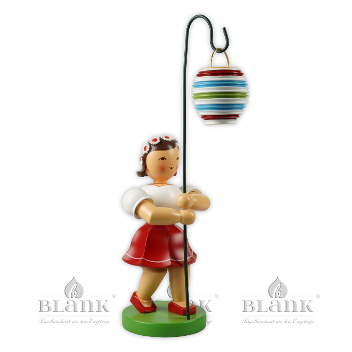LKFM 001 Lampion-Mädchen, 30 cm, farbig