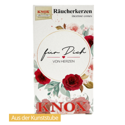 Knox Incense Cones, rose