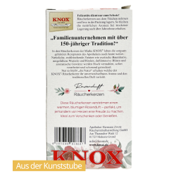 Knox Incense Cones, rose