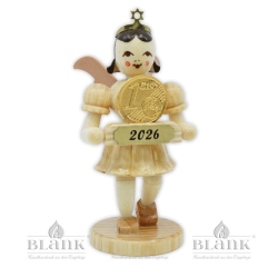 EK 2026 Angel with Pleated Skirt and Lucky Cent