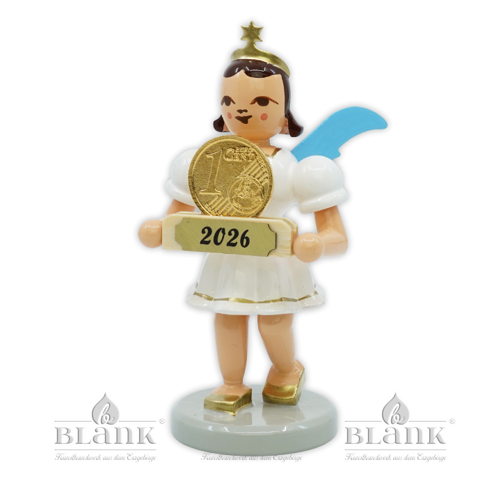 EKF 2026 Angel with Pleated Skirt and Lucky Cent, coloured