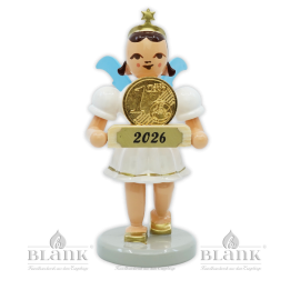 EKF 2026 Angel with Pleated Skirt and Lucky Cent, coloured
