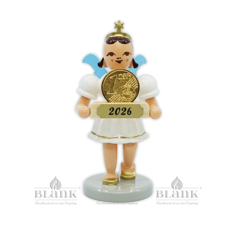 EKF 2026 Angel with Pleated Skirt and Lucky Cent, coloured