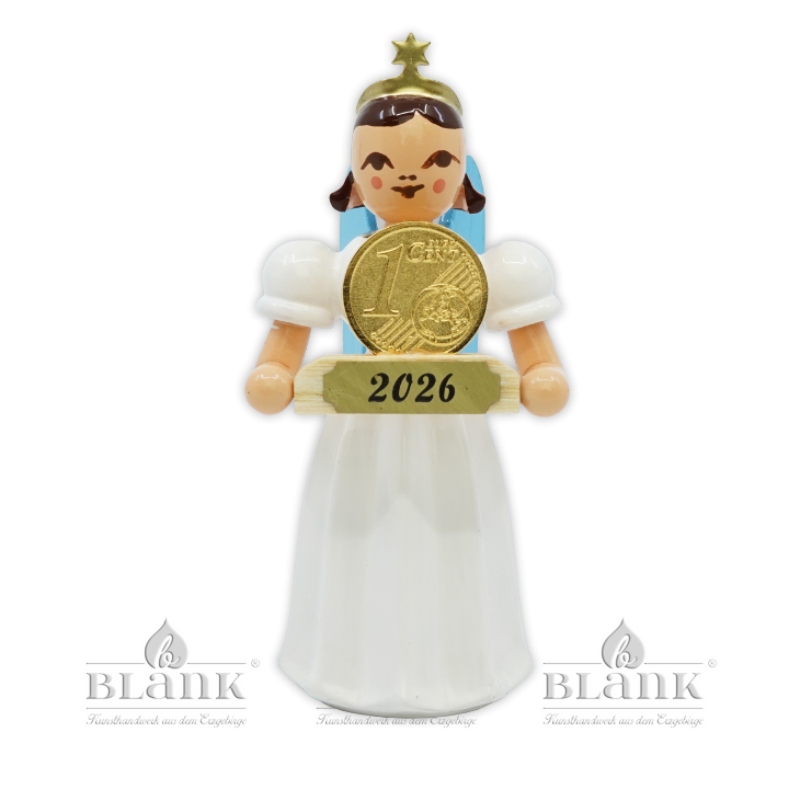 ELF 2026 Angel with Long Pleated Robe and Lucky Cent, coloured