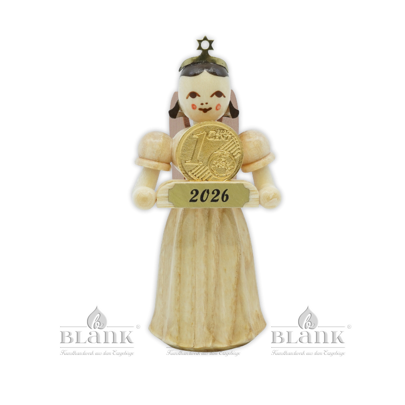 ELN 2026 Angel with Long Pleated Robe and Lucky Cent