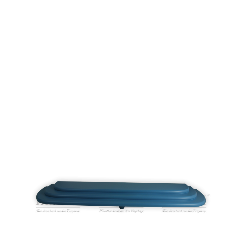 Angel staircase with 3 stories, colored (without angels)